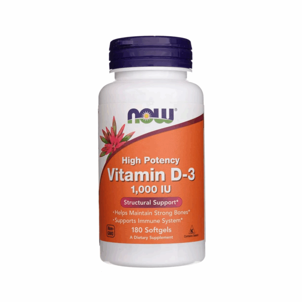 Vitamin D3 1000 IU 180caps