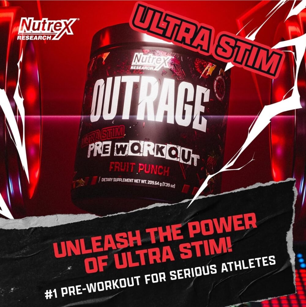 Preworkout Outrage Ultra Stim