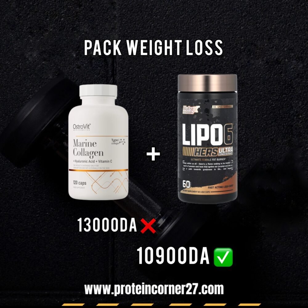 Pack weight loss : Lipo6 hers + Marine Collagen