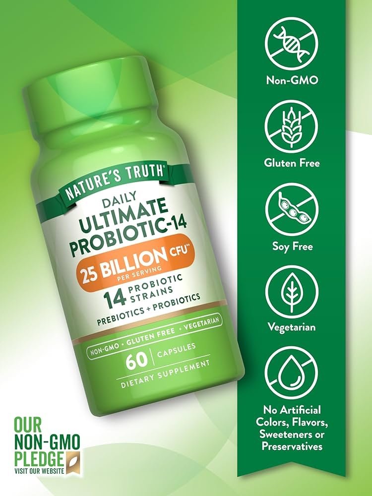 Daily Ultimate Probiotic-14 60 capsules