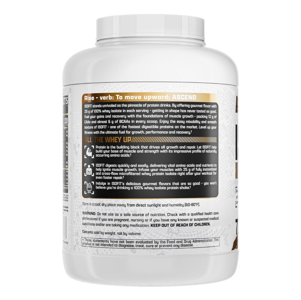 IsoFit Whey Protein Isolate 2.2kg