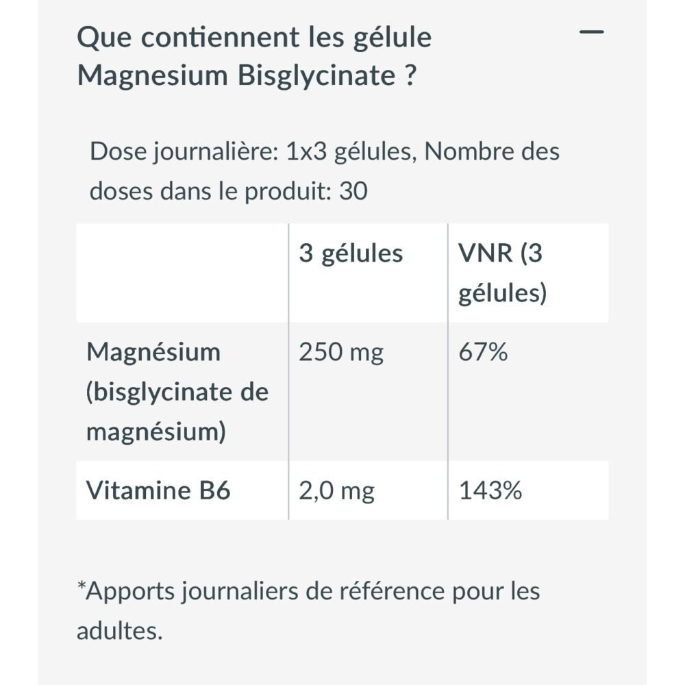 Magnesium Bisglycinate 90caps
