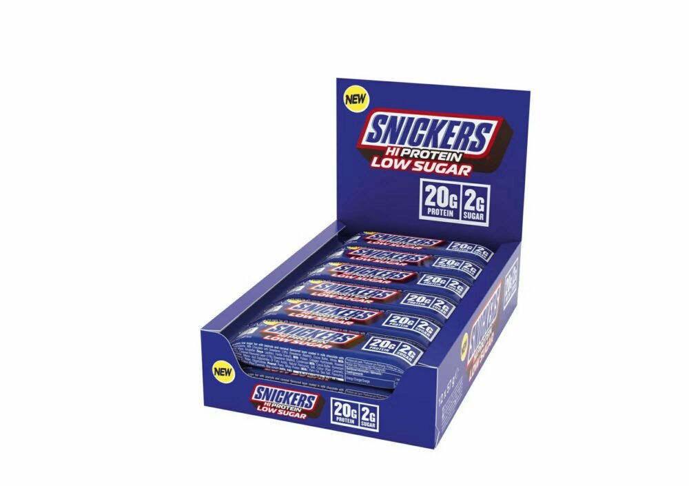 SNICKERS® HiProtein Low Sugar Bars | 12 x 57g