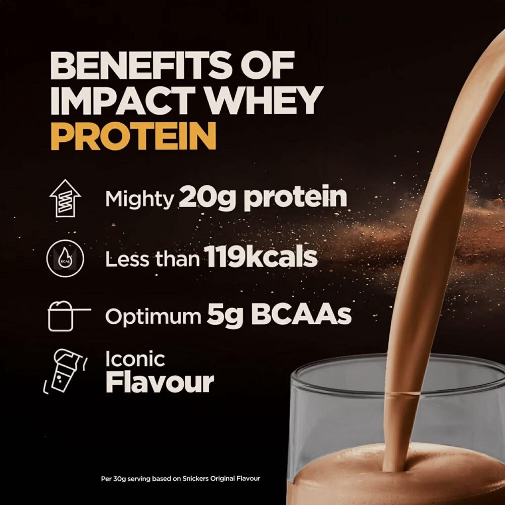Impact Whey Protein snickers 1kg