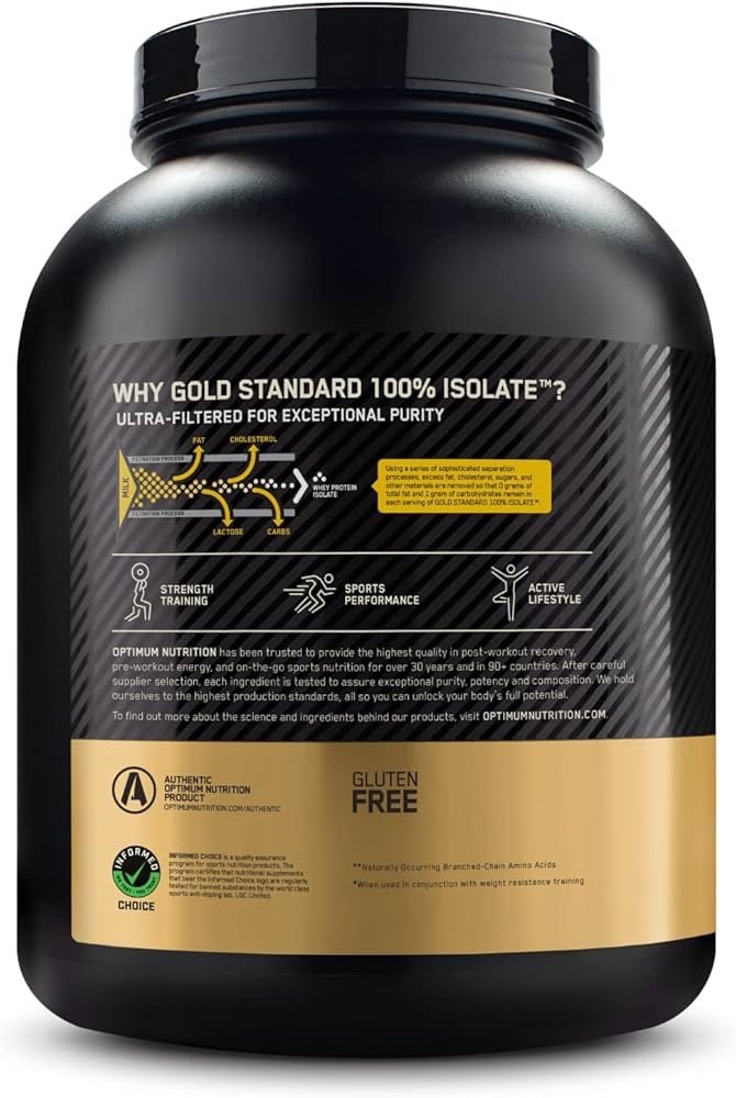 Gold Standard isolate 2.28kg