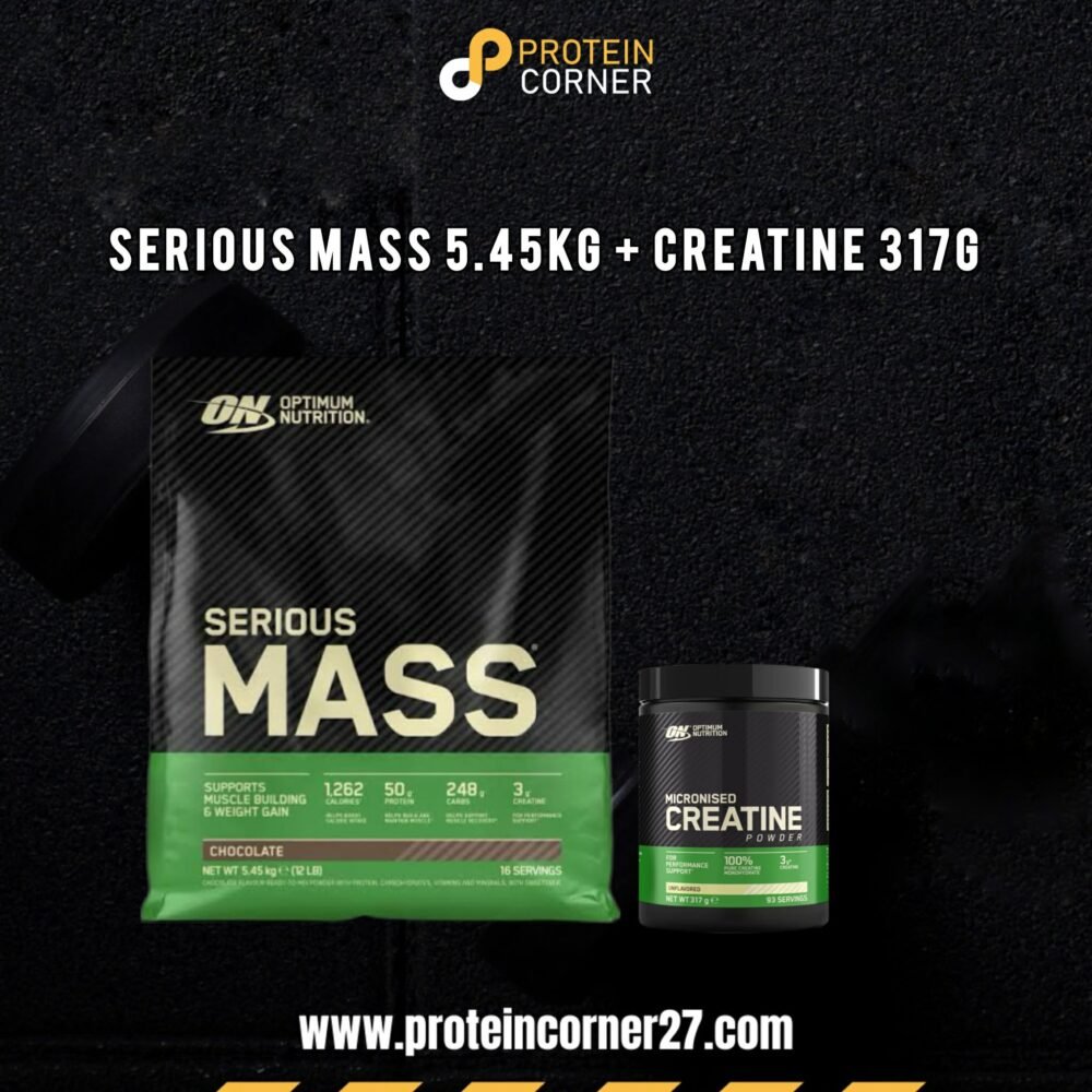 Serious Mass 5.45kg  + Creatine 317g