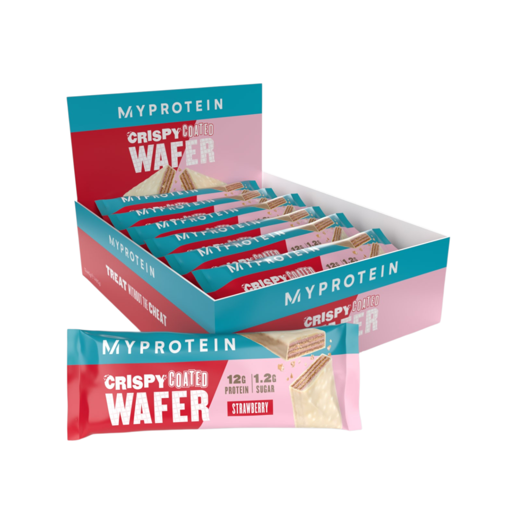 Gaufrette croustillante enrobée