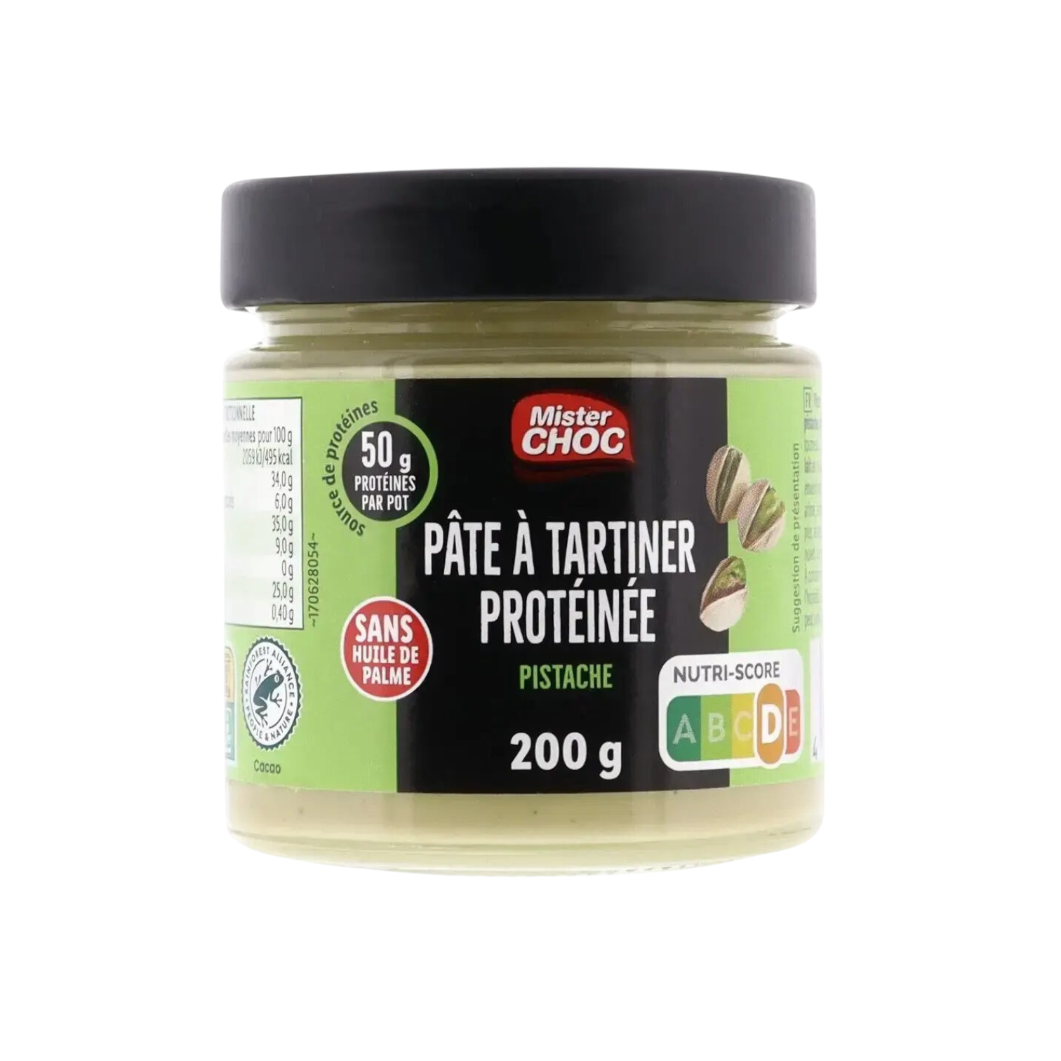 Pâte à tartiner protéinée