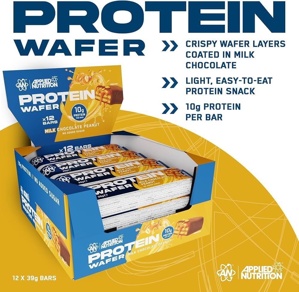 Protein wafer Milk chocolate peanut