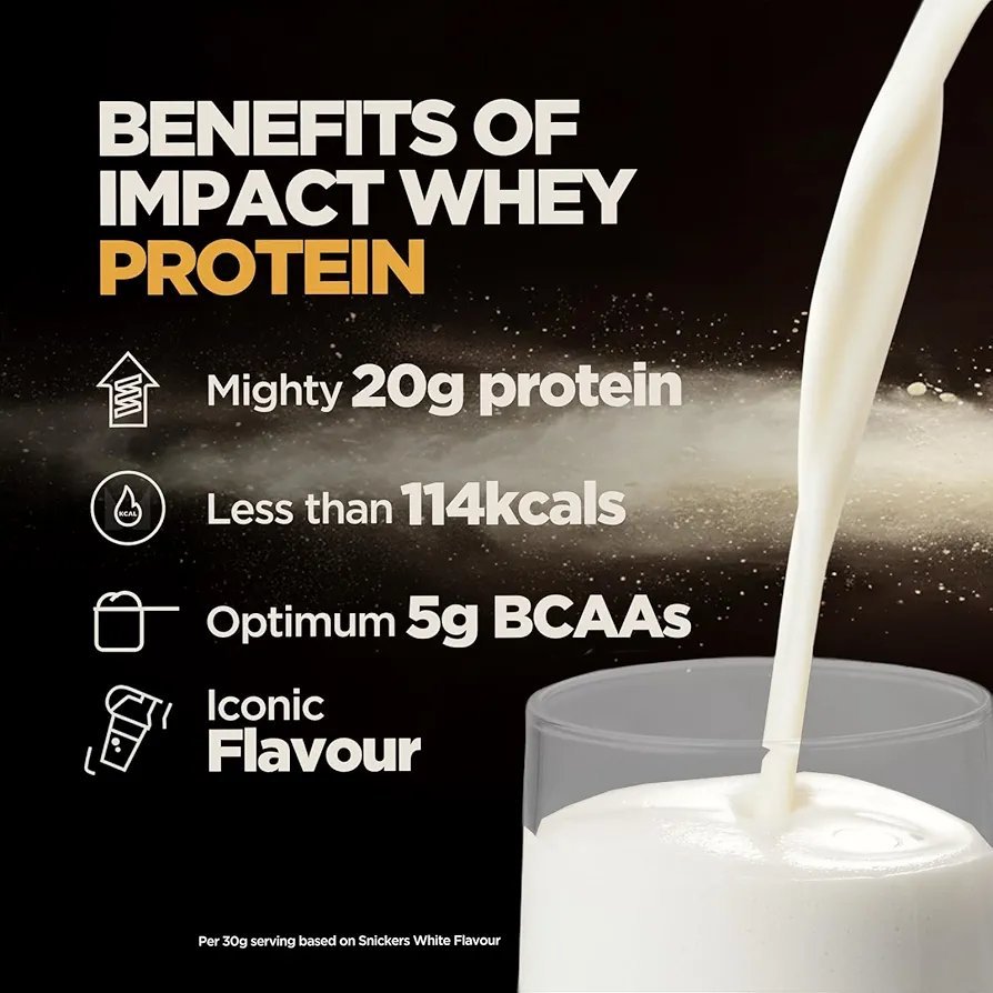 Impact whey snickers white