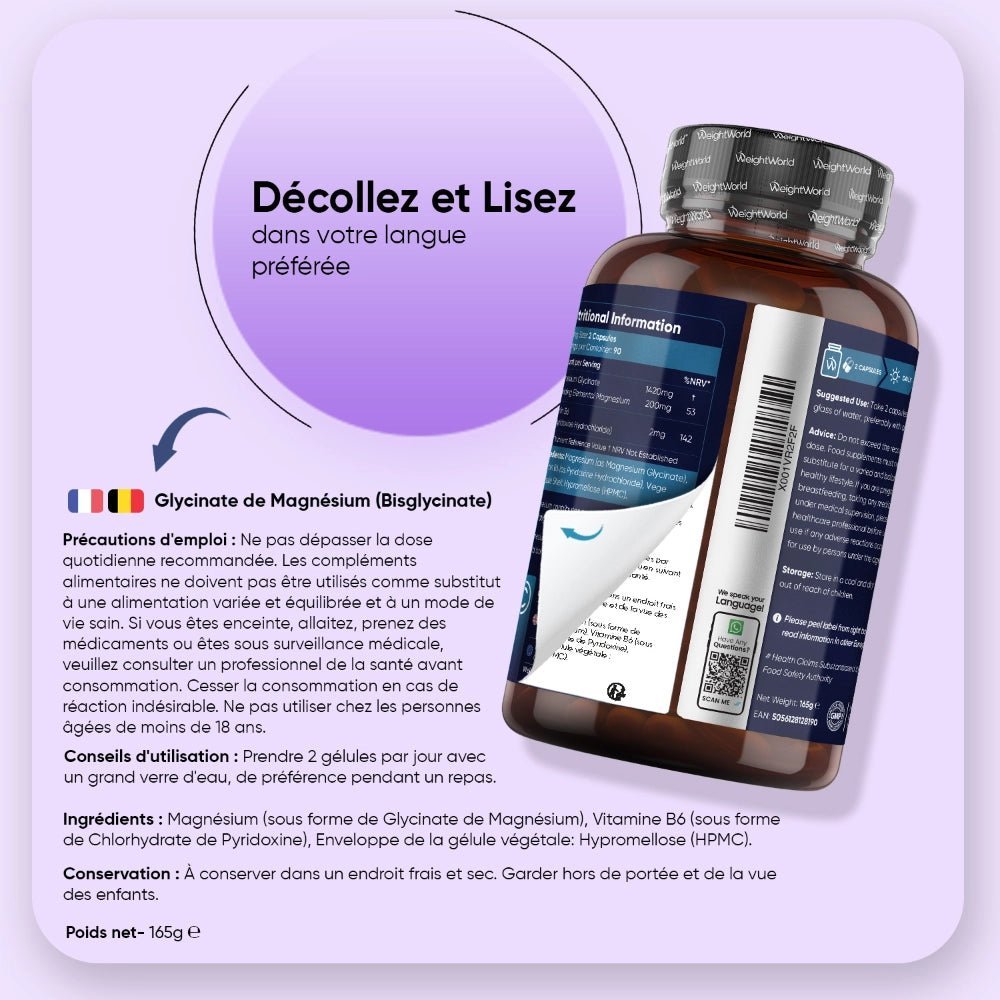 Magnesium glycinate ( Bisglycinate)