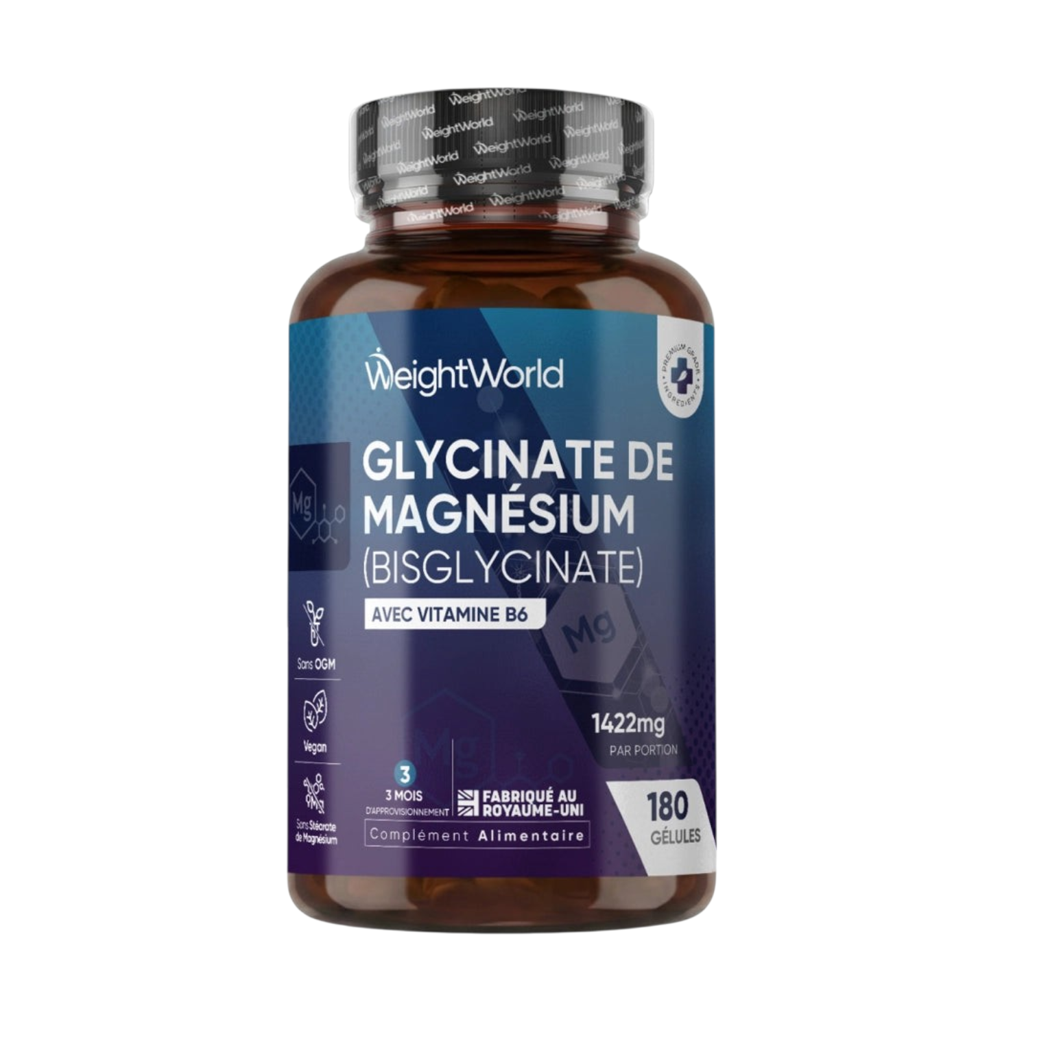 Magnesium glycinate ( Bisglycinate)