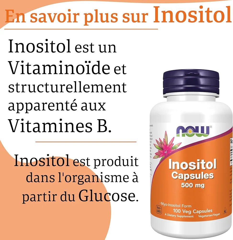 Inositol 500mg 100caps
