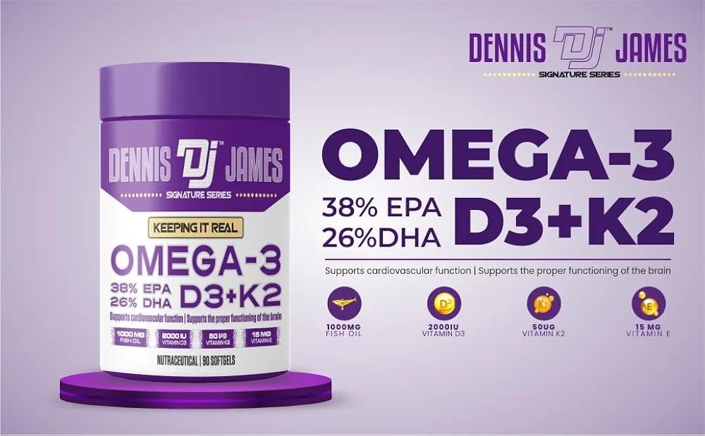 Omega 3 - D3 + K2 90caps