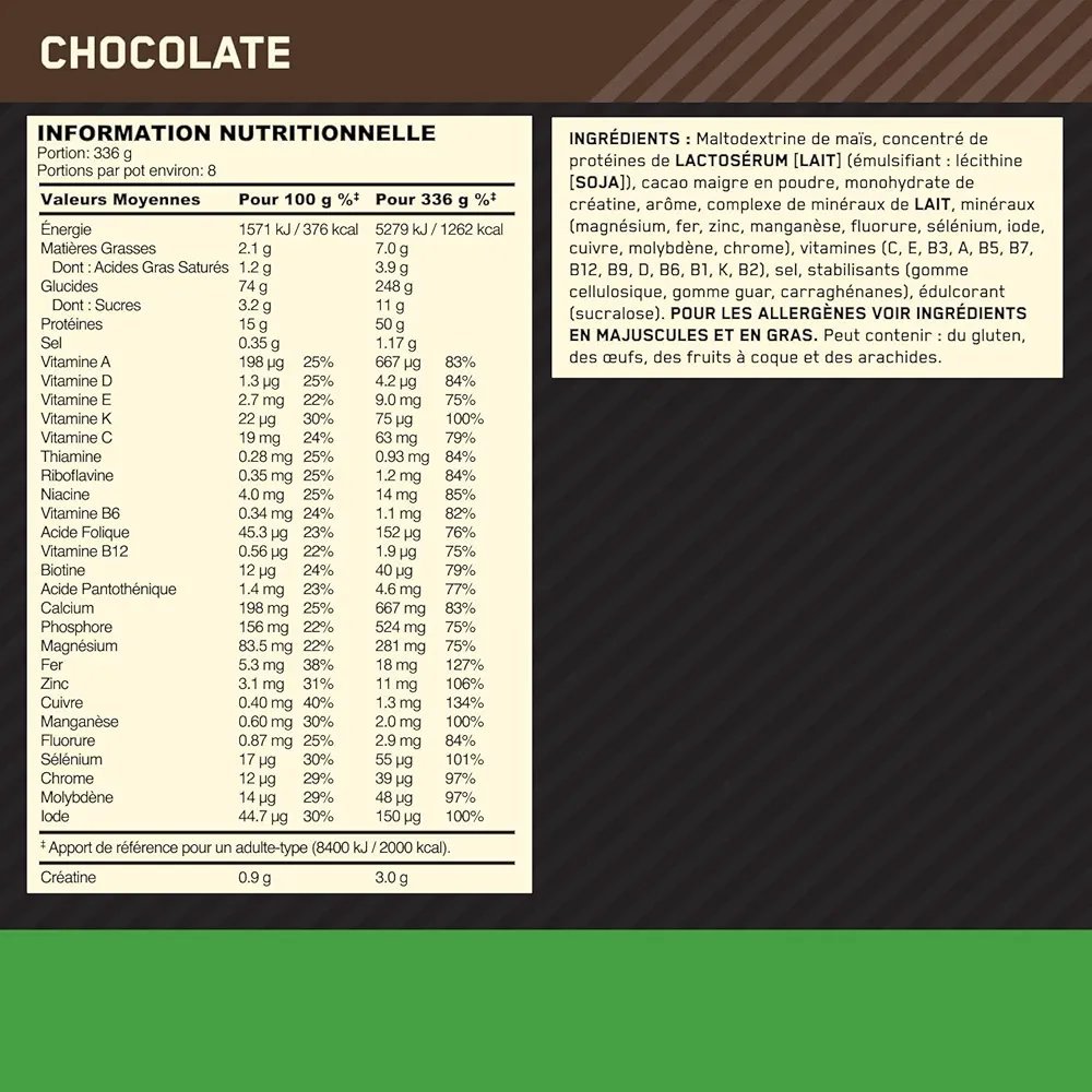 Serious Mass 2.73kg