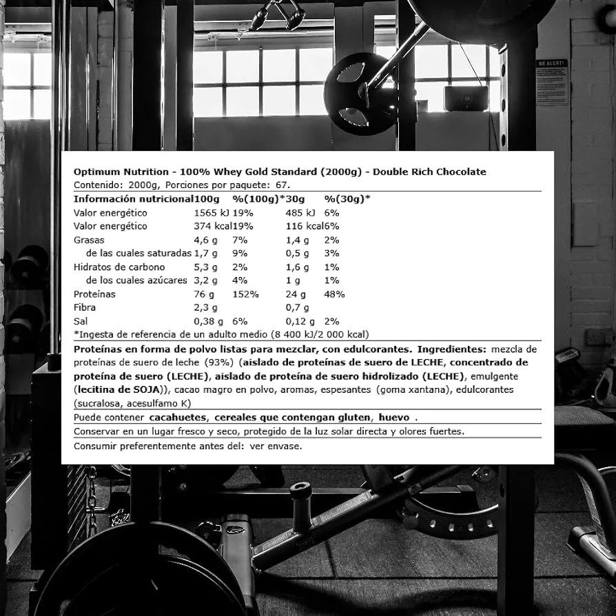 Pack  whey gold Standard + Creatine