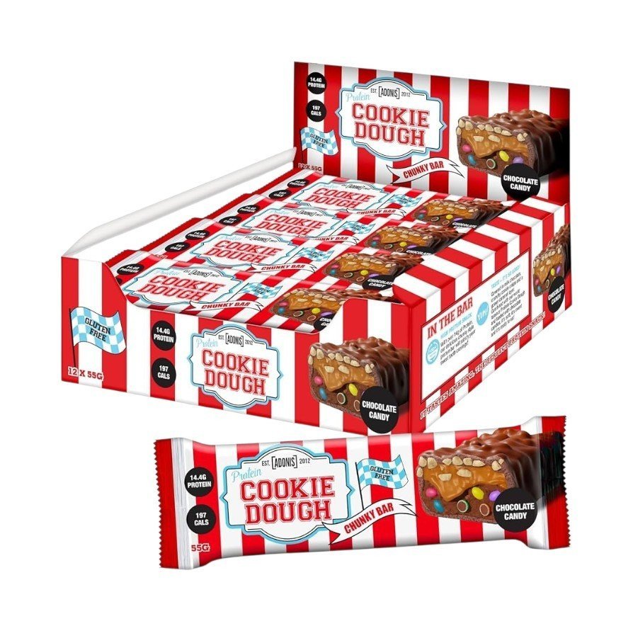 Cookie dough chunky bar 12×55g