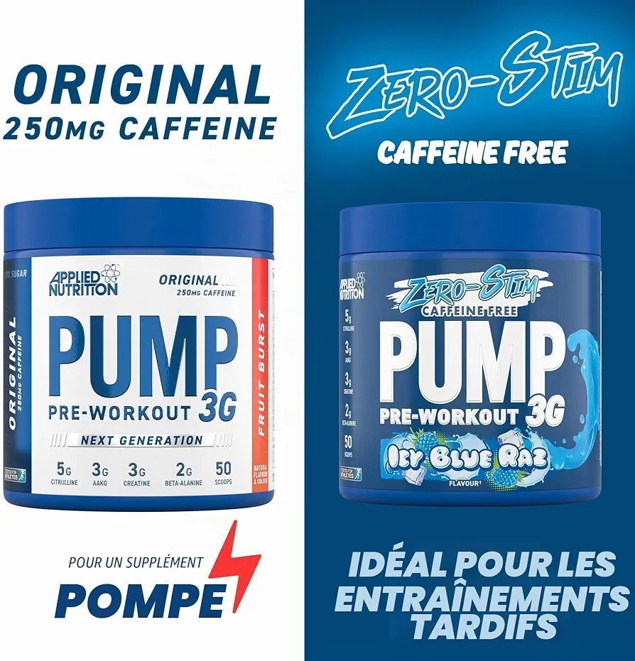 Pump pre workout 375g