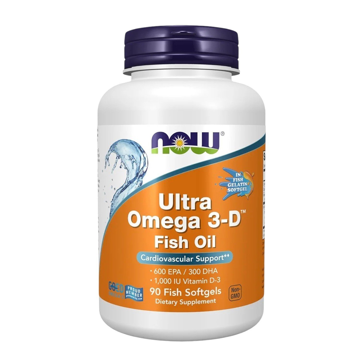 Ultra Omega3 + D fish oil 90caps